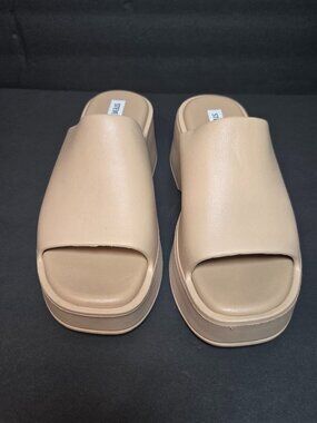 Steve Madden Slinky J Platform Slides Size 6